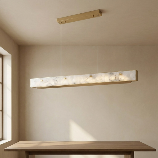 Tove Pendant Light styled in a dining