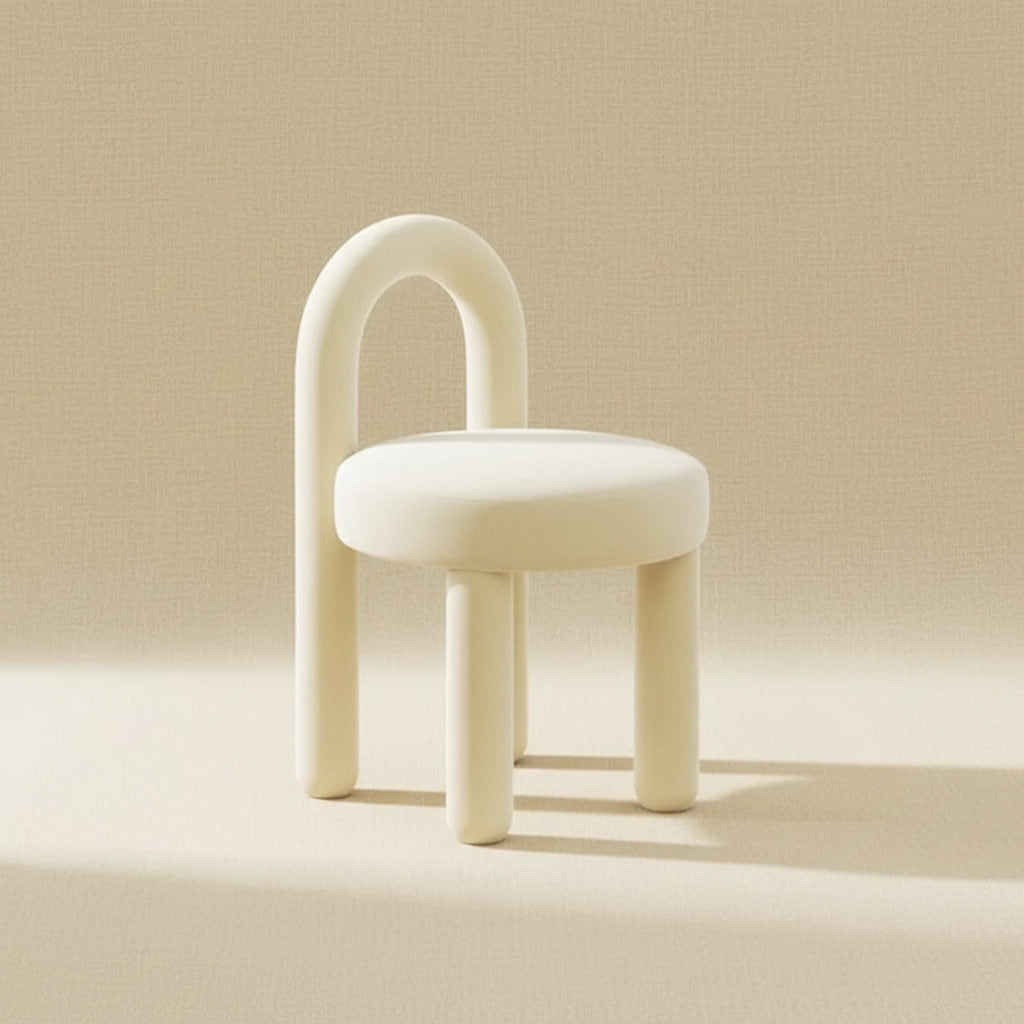 Parlo Vanity Stool - view 1