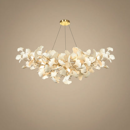 Ginkgo Branch Chandelier - Hero