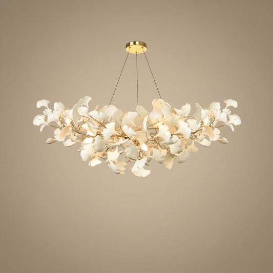 Ginkgo Branch Chandelier - Hero