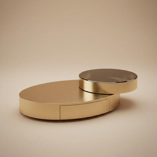 Doria Oval Coffee Table - Hero
