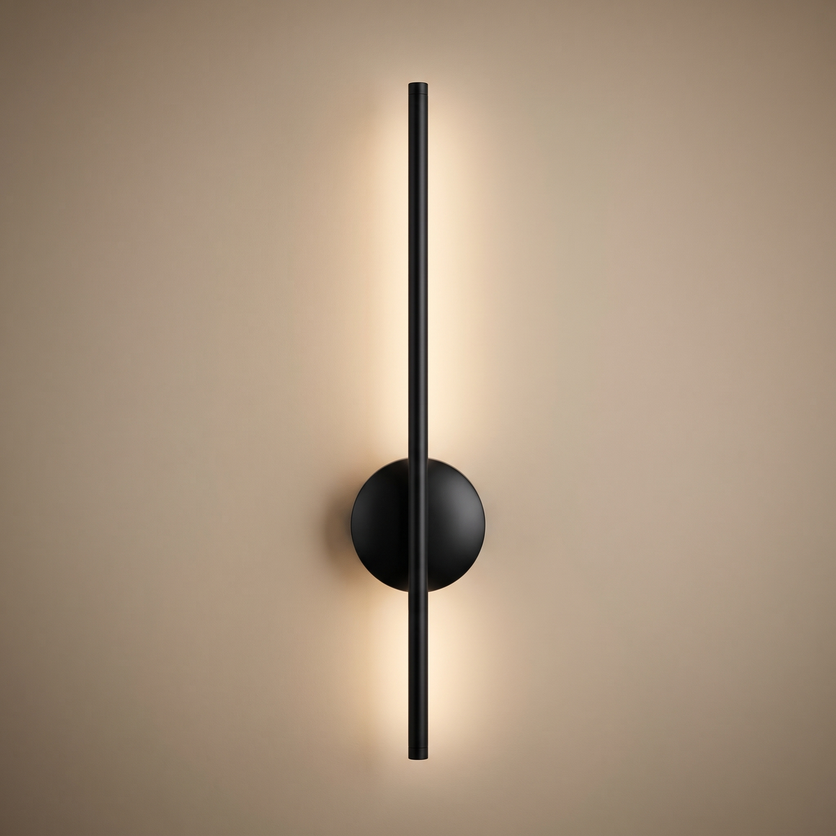 Vela Wall Sconce in matte black