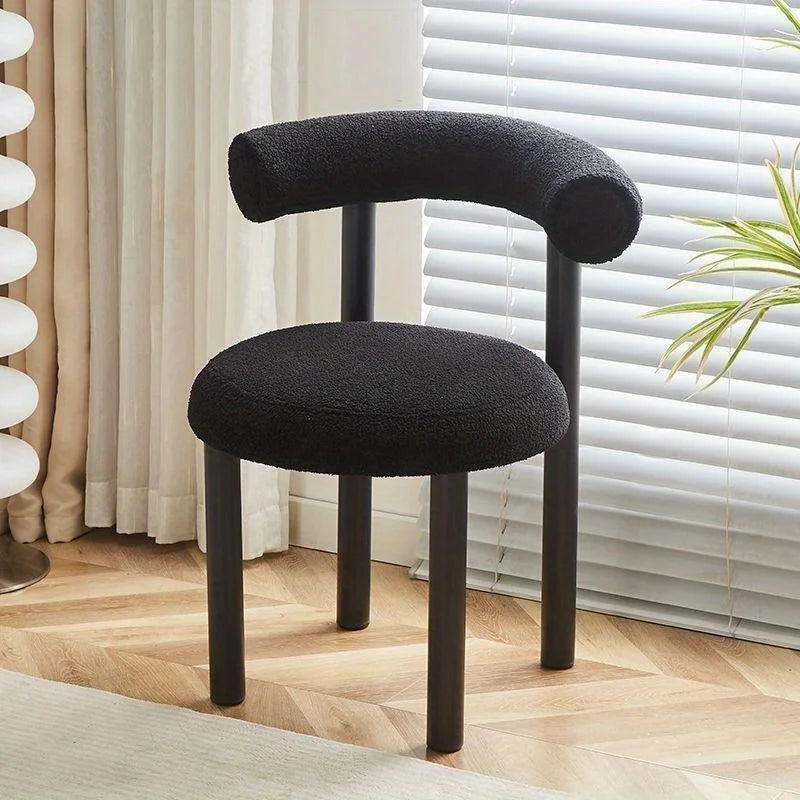 Sable Accent Stool - black