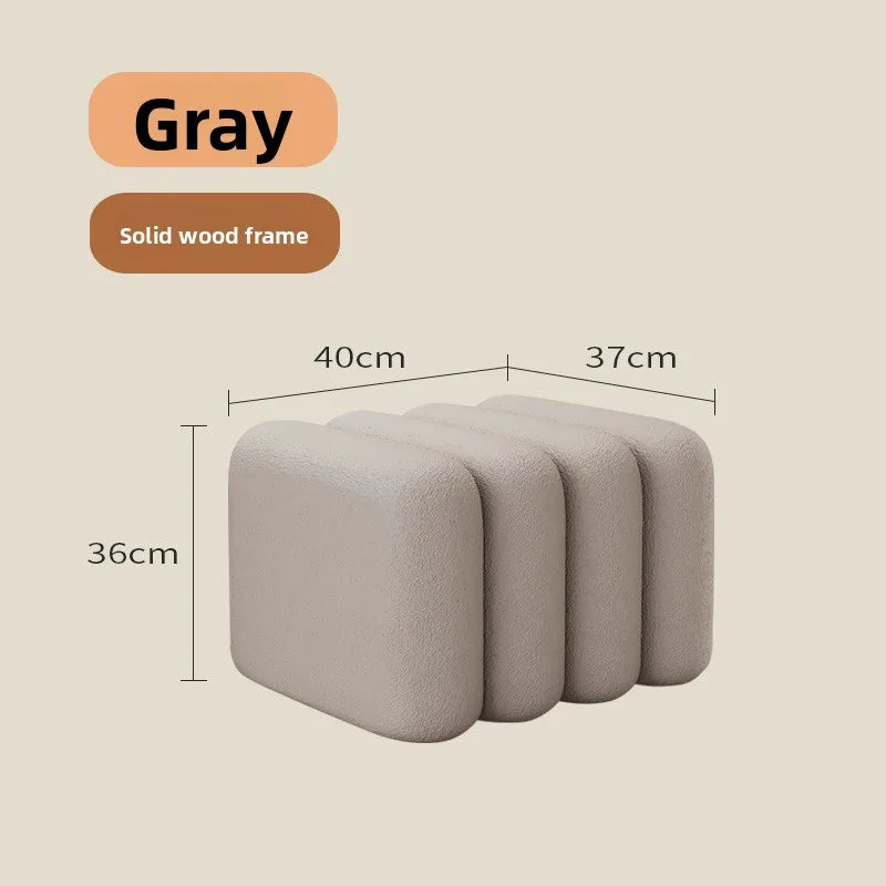 Linden Bench - grey-40cm