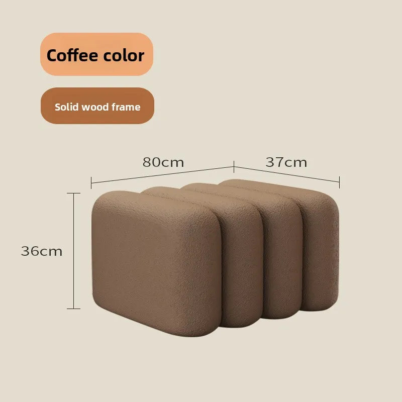 Linden Bench - coffee-80cm