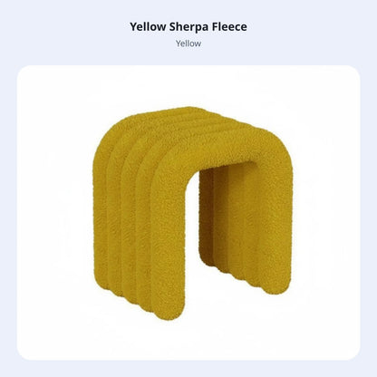Cleo Arch Stool - Yellow