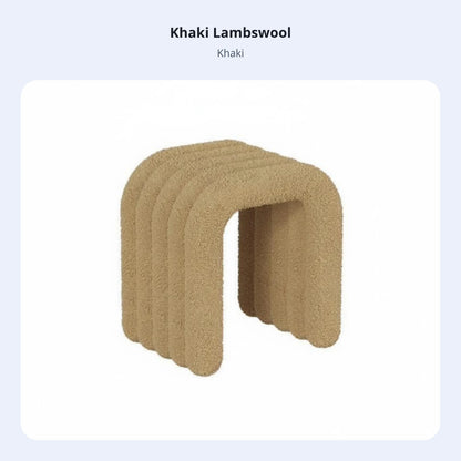 Cleo Arch Stool - Khaki