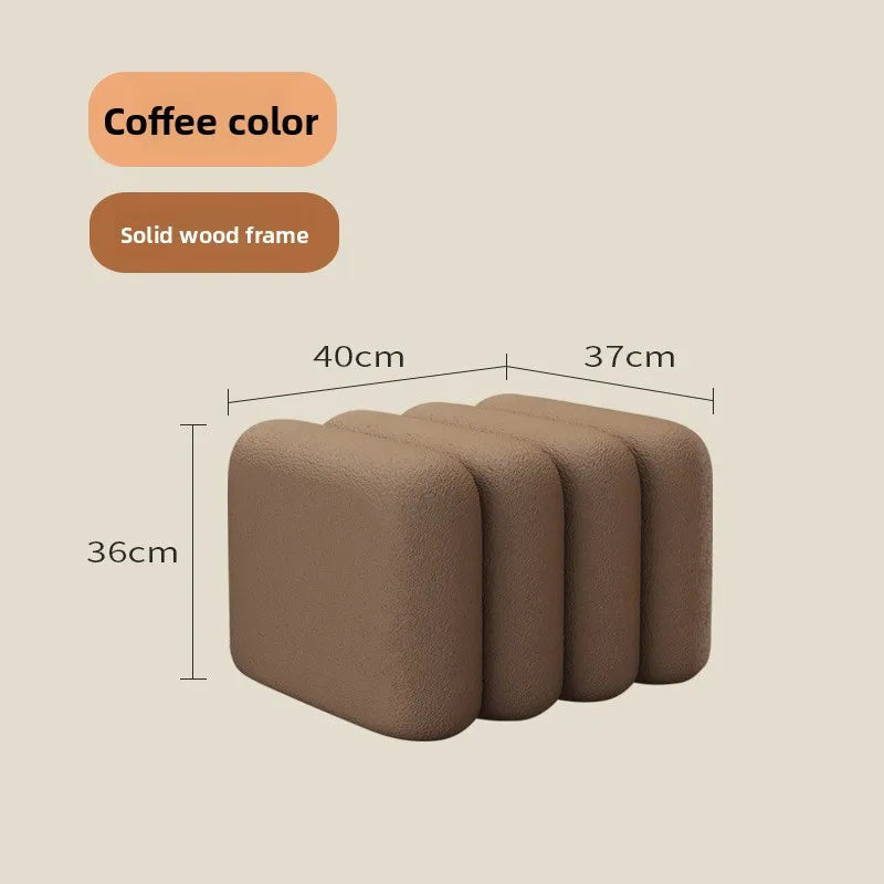 Linden Bench - coffee-40cm