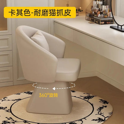 Cirque Vanity Chair - khaki skin