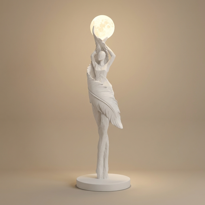 Ardent floor lamp, white
