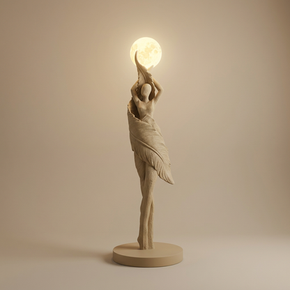 Ardent floor lamp, khaki