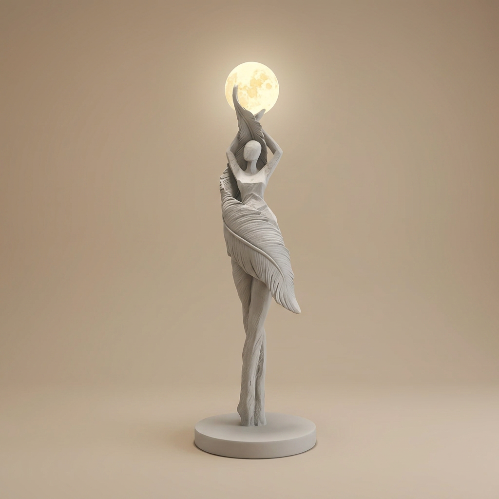 Ardent floor lamp, grey