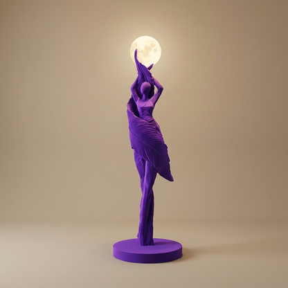 Ardent floor lamp, purple