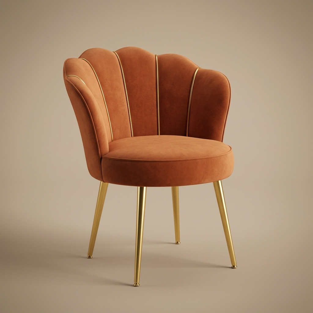 Bloom Chair — Rust