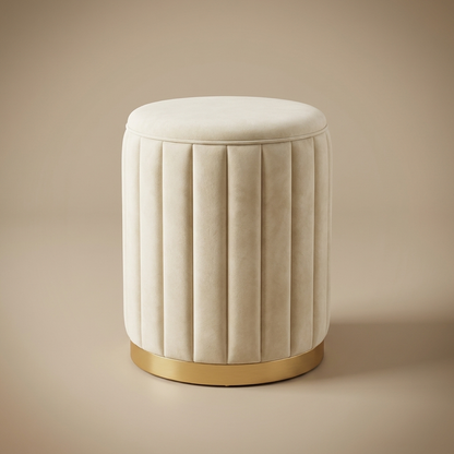 Blythe Storage Stool — white Basic