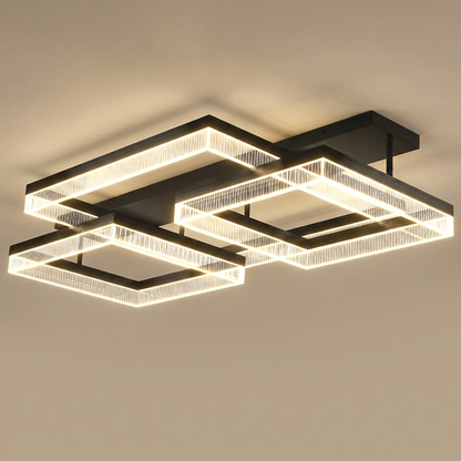 Brennan flush ceiling light, style b