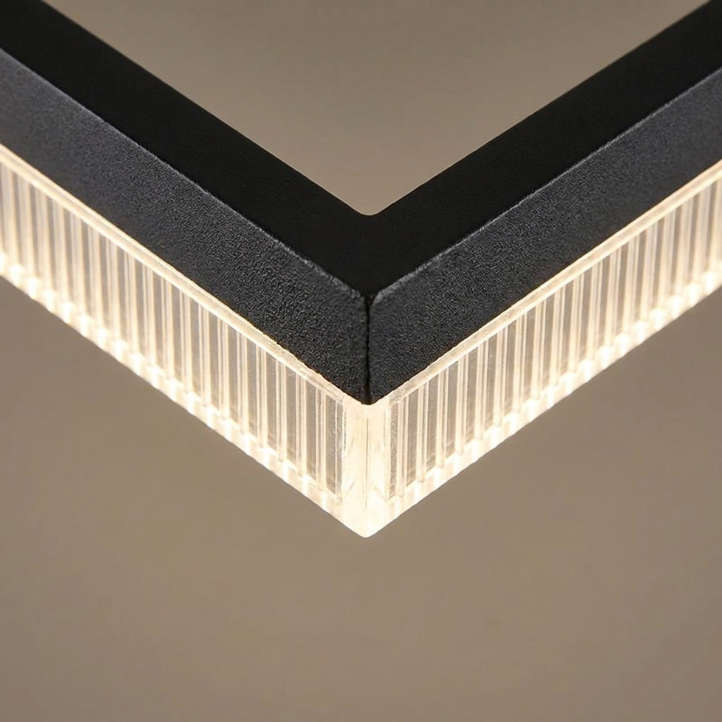 Brennan flush ceiling light, detail