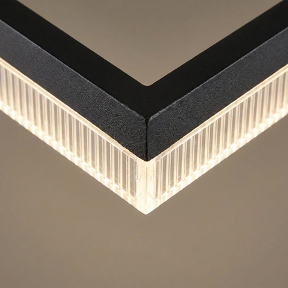 Brennan flush ceiling light, detail