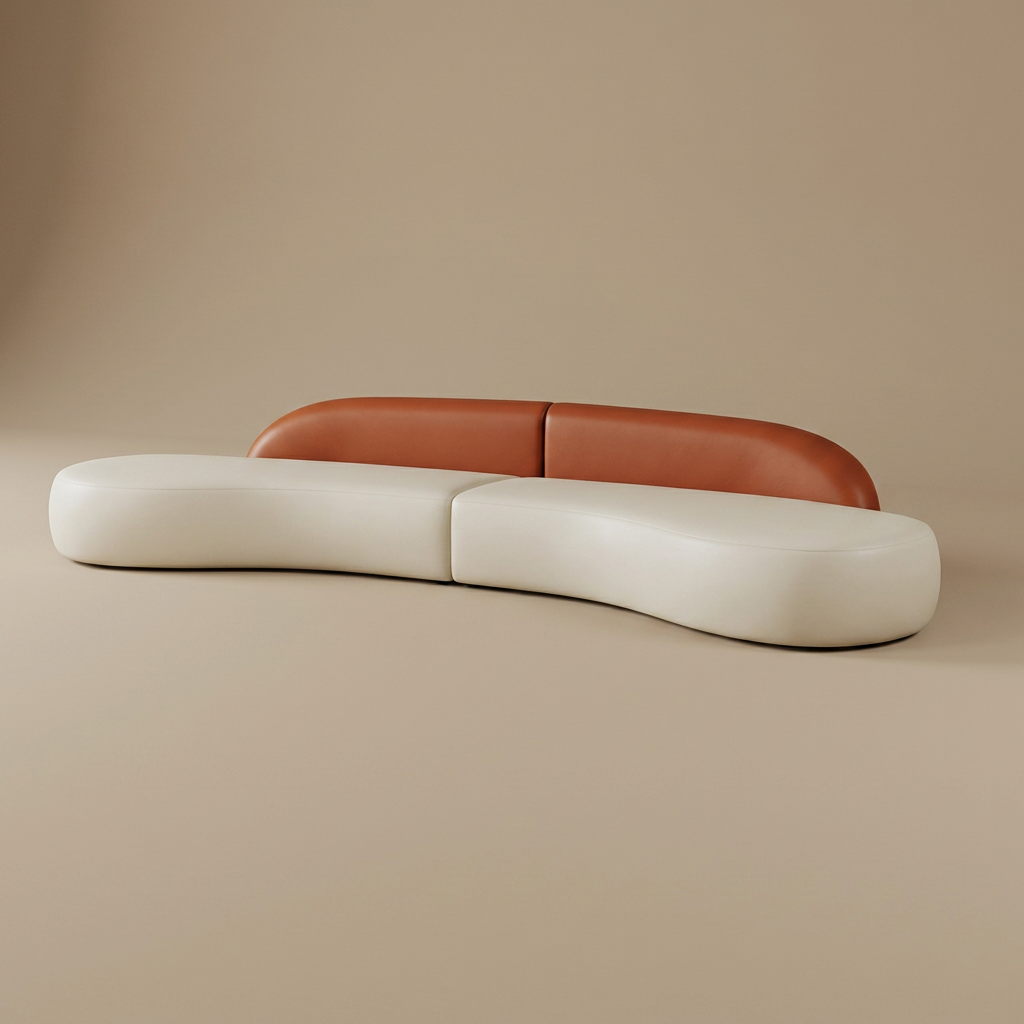 Brera sofa, rust