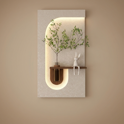 Brier backlit wall art panel, style a