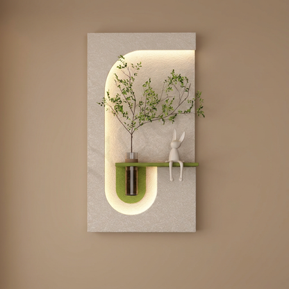 Brier backlit wall art panel, style b