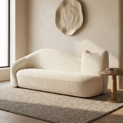 Calla sofa styled in a reading corner