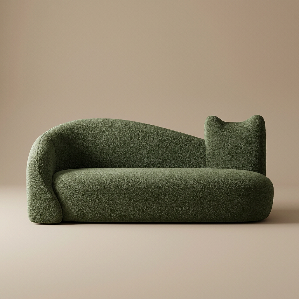 Calla sofa, green