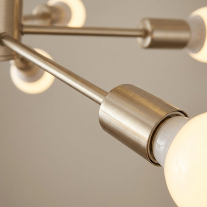 Cavell semi-flush ceiling light, detail