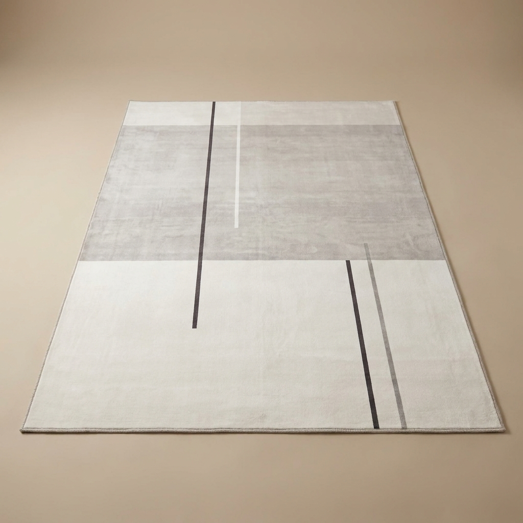 Cendre Flannel Rug — Ivory Stone