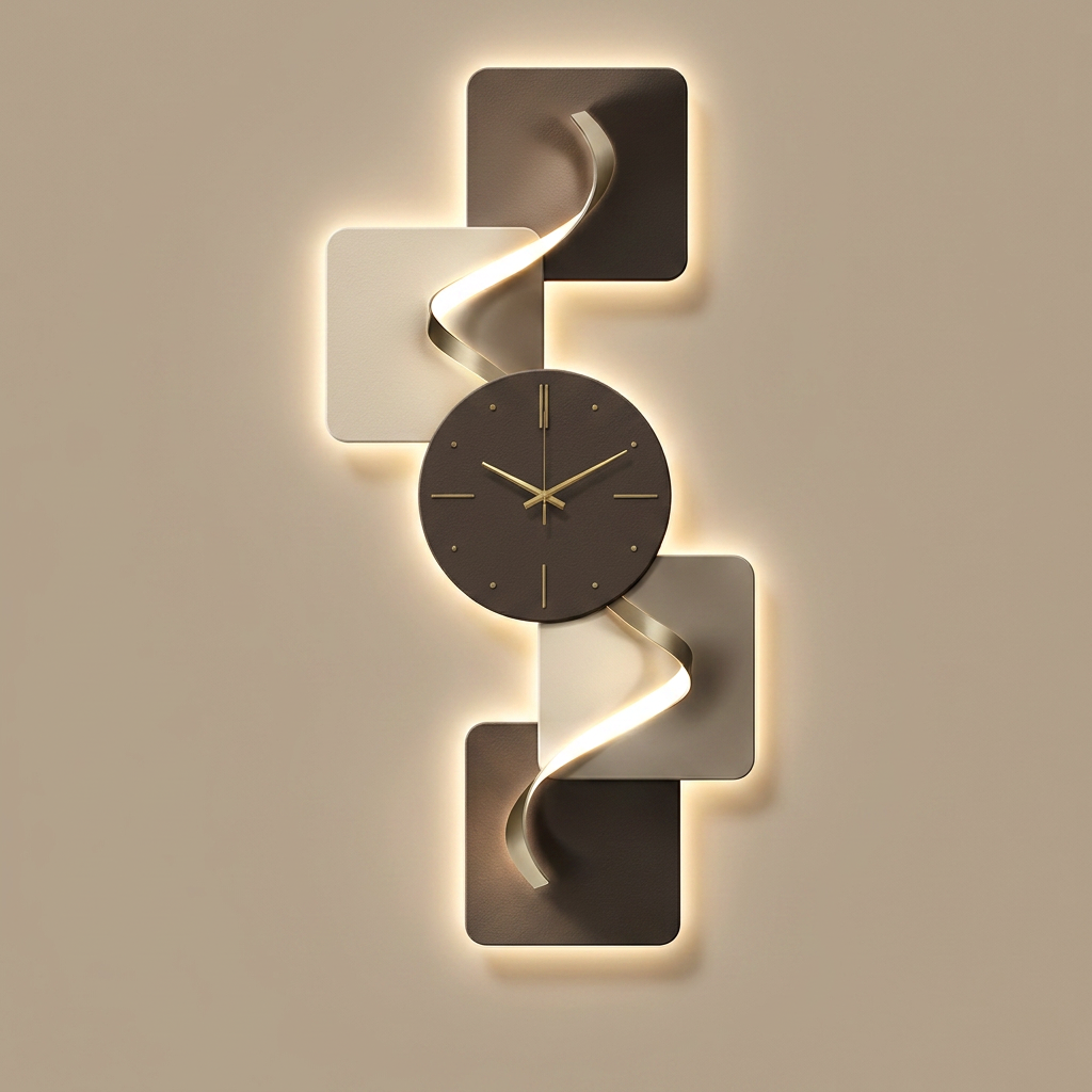Ciran backlit wall clock, style b