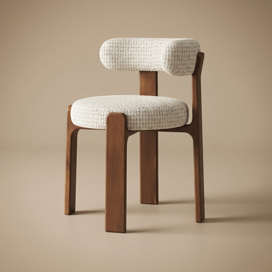Clea dining chair, white