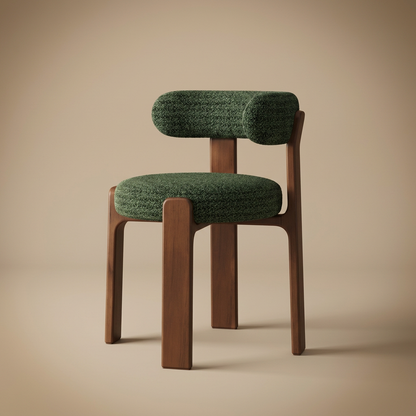 Clea dining chair, green