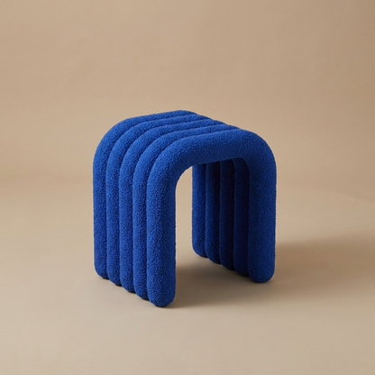 Cleo Arch Stool — Cobalt