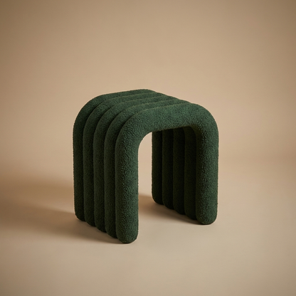 Cleo Arch Stool — Forest