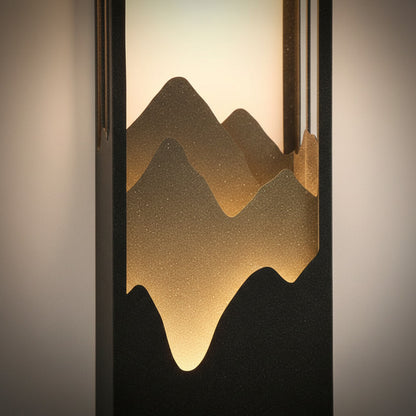 Cascade Outdoor Sconce - Detail