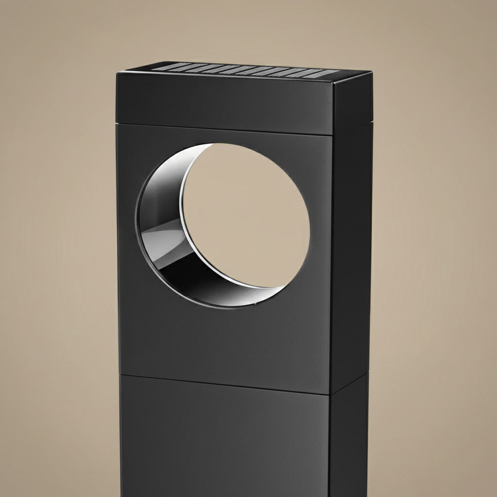Lunaris Solar Bollard - closeup detail