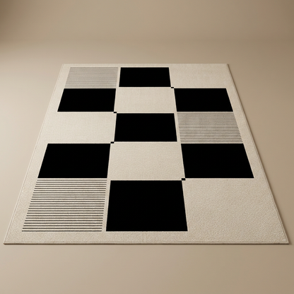Corfu Abstract Rug — Checkerboard