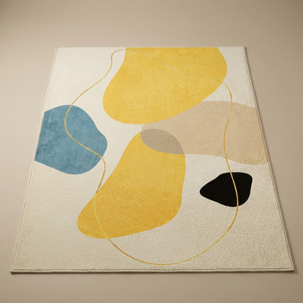 Corfu Abstract Rug — Mosaic