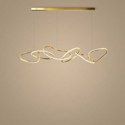 Crest pendant, gold