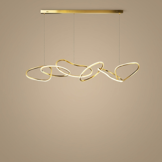 Crest pendant, gold