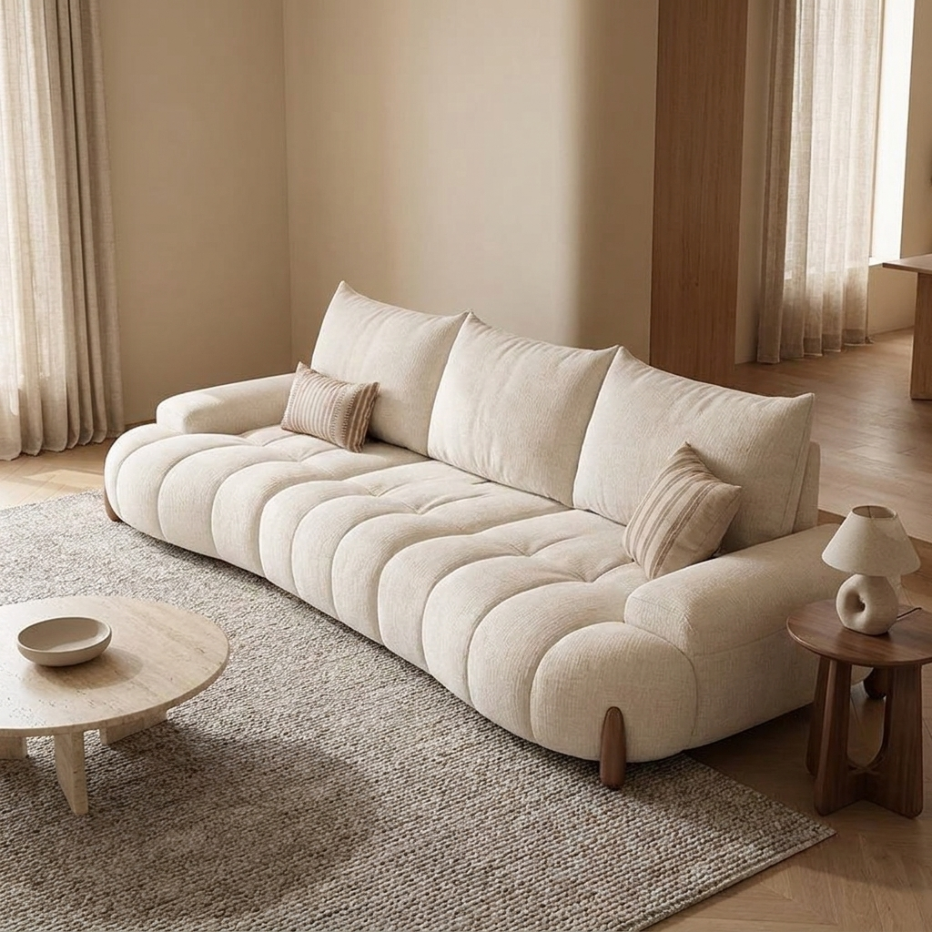 Devon sofa styled in a living room