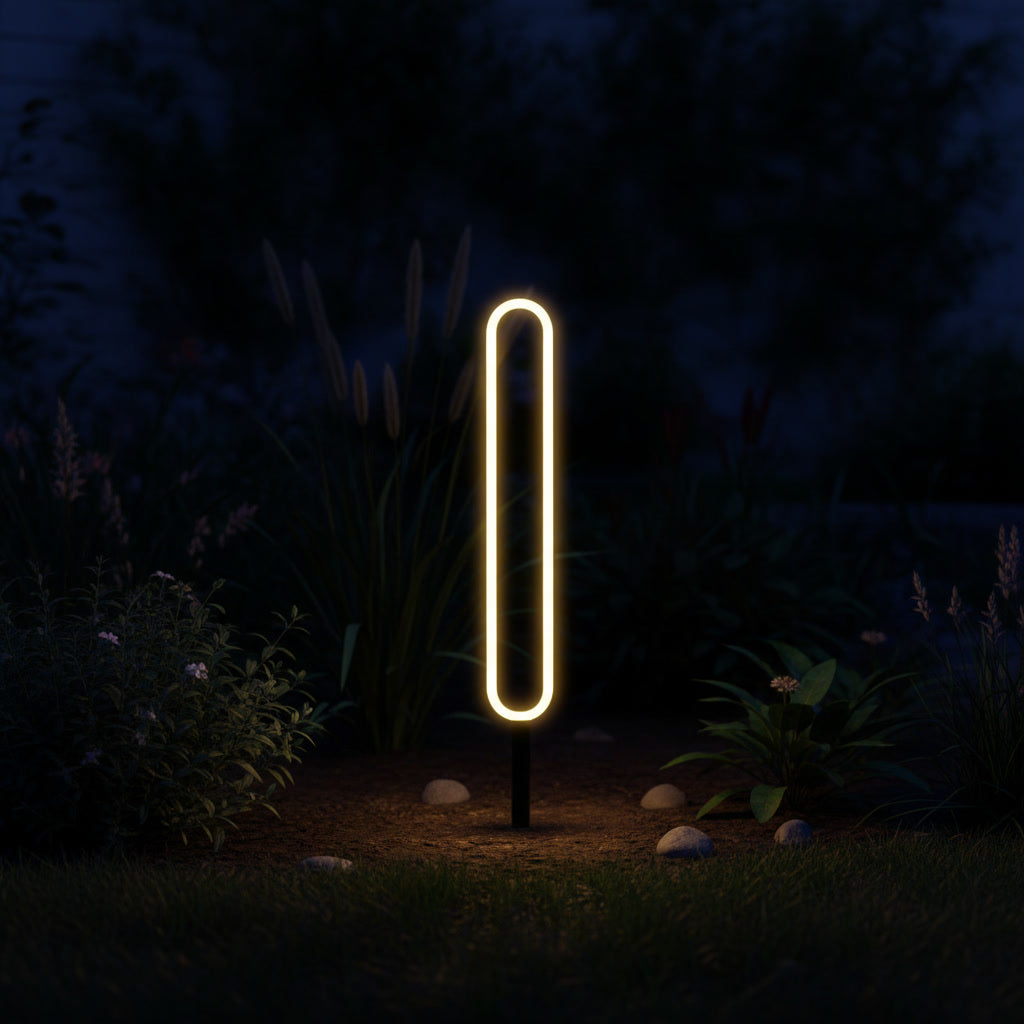 Nova Solar Light - Glowing at night