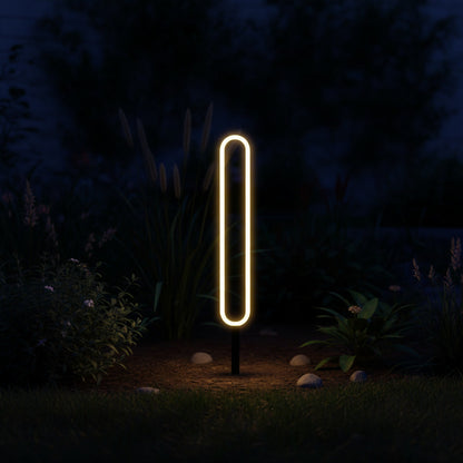 Nova Solar Light - Glowing at night