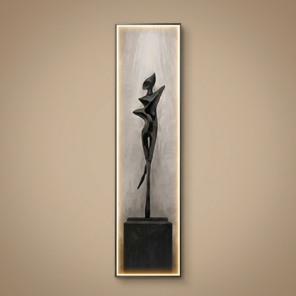 Drift backlit wall art panel, style a