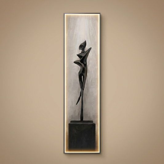Drift backlit wall art panel, style a