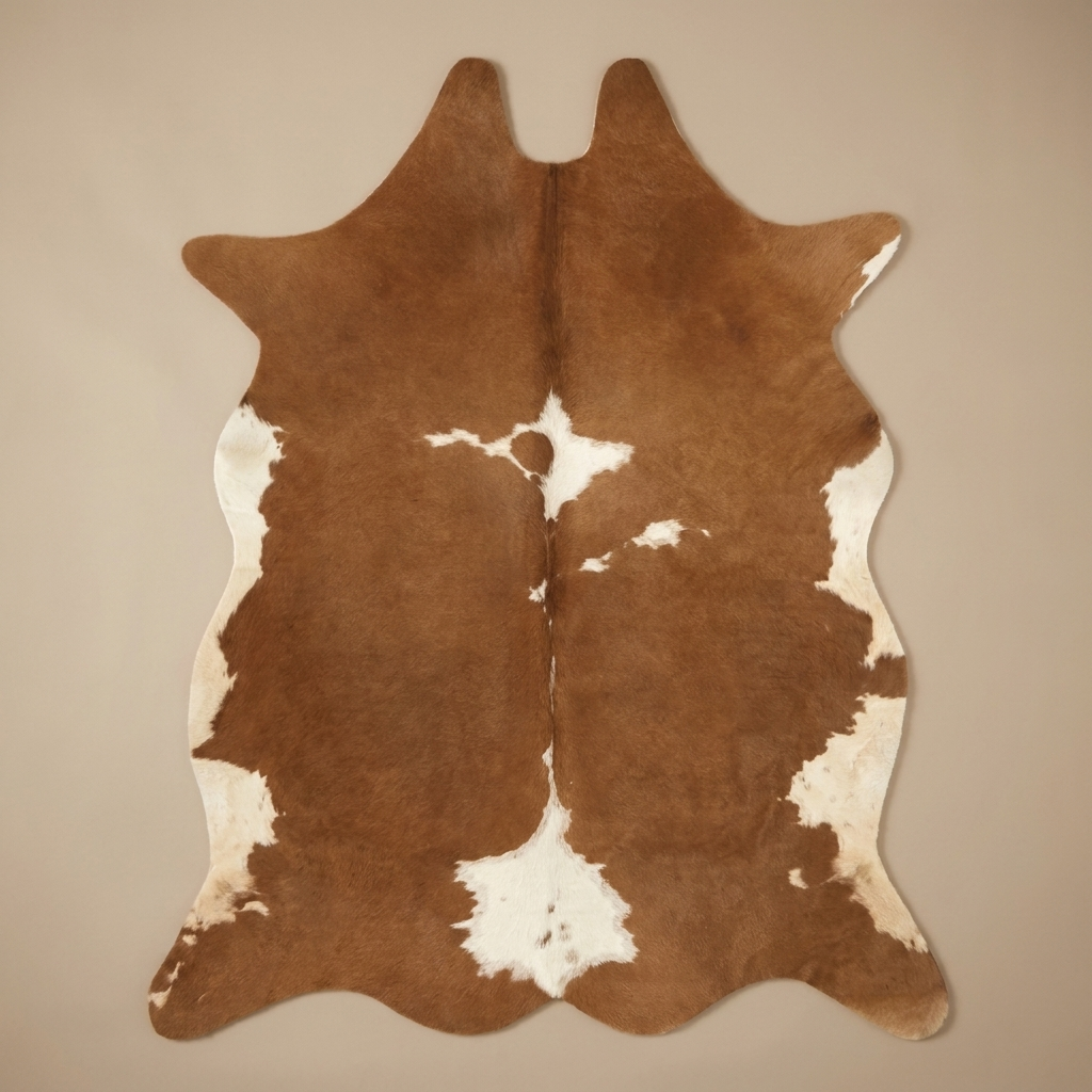 Esme rug, caramel hide