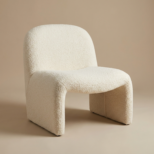 Fable accent chair, cream