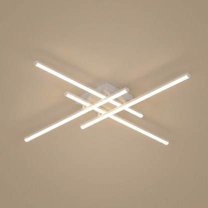 Fenwick flush ceiling light, white small