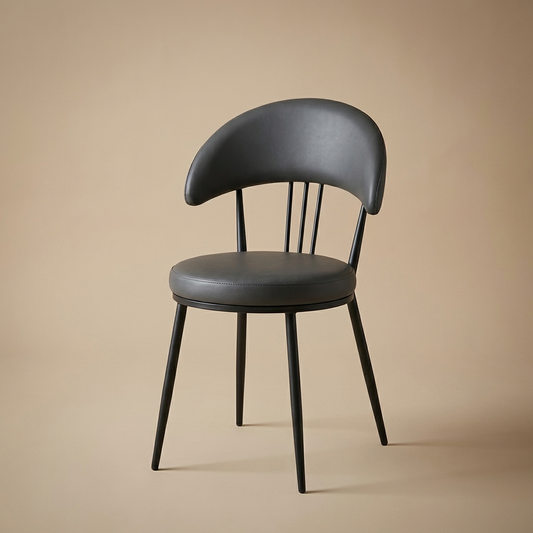 Ferrara dining chair, charcoal