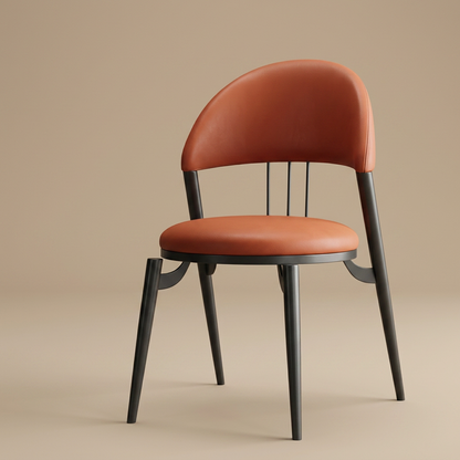 Ferrara dining chair, orange